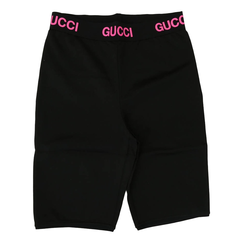 GUCCI グッチ 688421 XJDS5 イタリア製 リブロゴ テクニカルジャージー バイカー ショートパンツ ショーツ レギンス ブラック系 XS 【新古品】【未使用】 レディース【古着】【中古】｜ブランド古着 ライフ店 8,234円