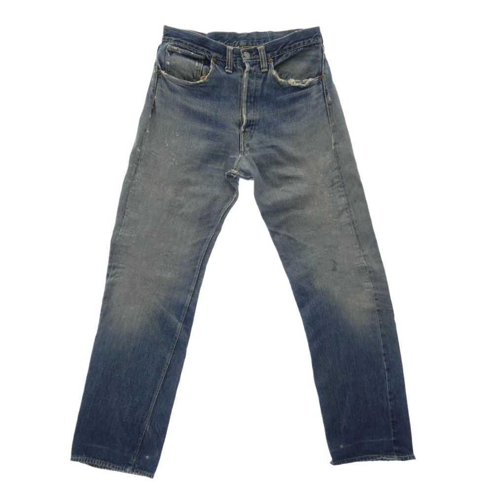 【～8/10期間限定値下】 Levi's リーバイス ヴィンテージ オリジナル 40s S501XX 大戦モデル 社名入りボタン デニムパンツ インディゴブルー系 メンズ【古着】【中古】｜ブランド古着 ライフ店