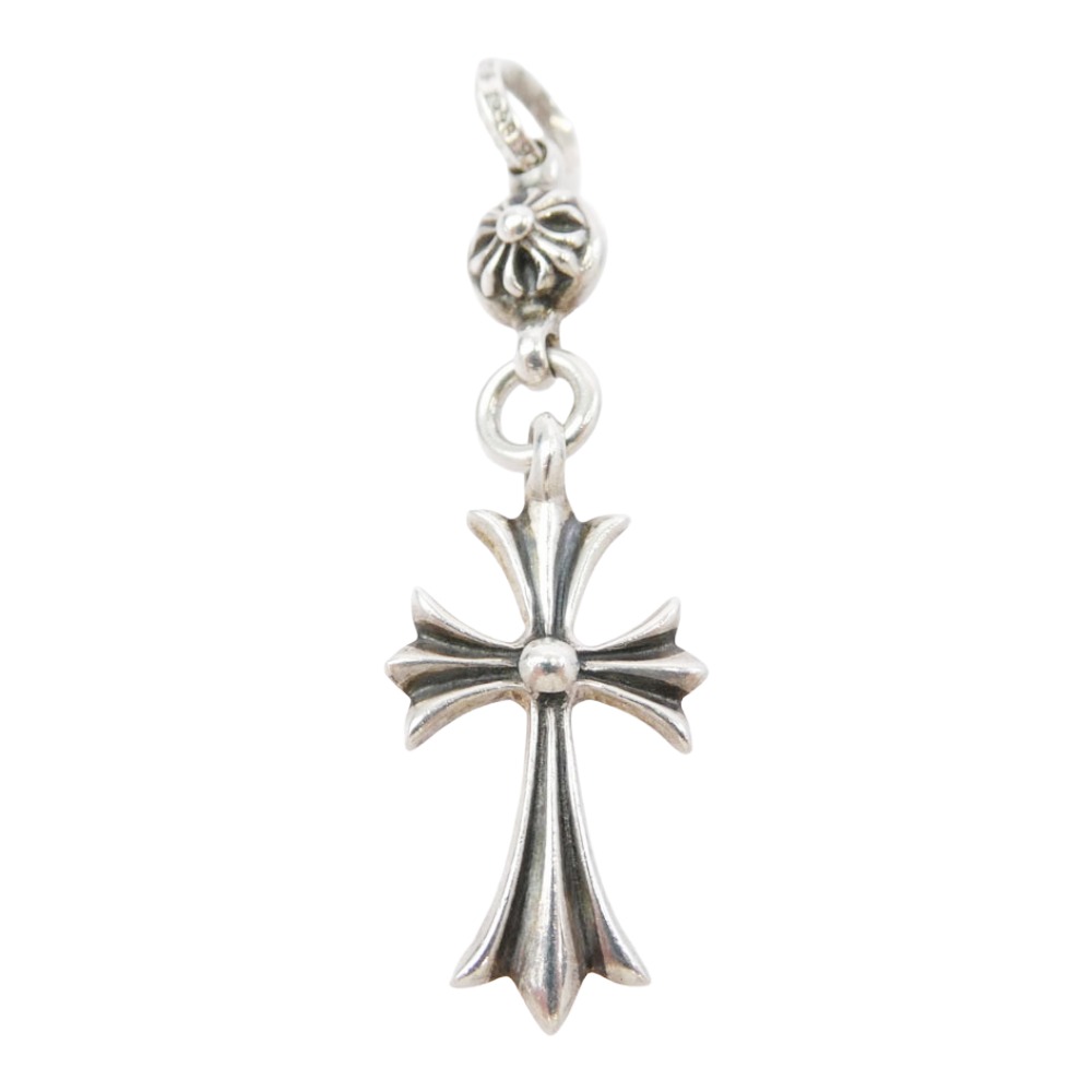 CHROME HEARTS クロムハーツ（藍本無） 1B TNY CH CRS 1どんぶり鉢 タイニー CH差し交わす シャンデリヤいの一番 しろがね色系  メンズ【中古】