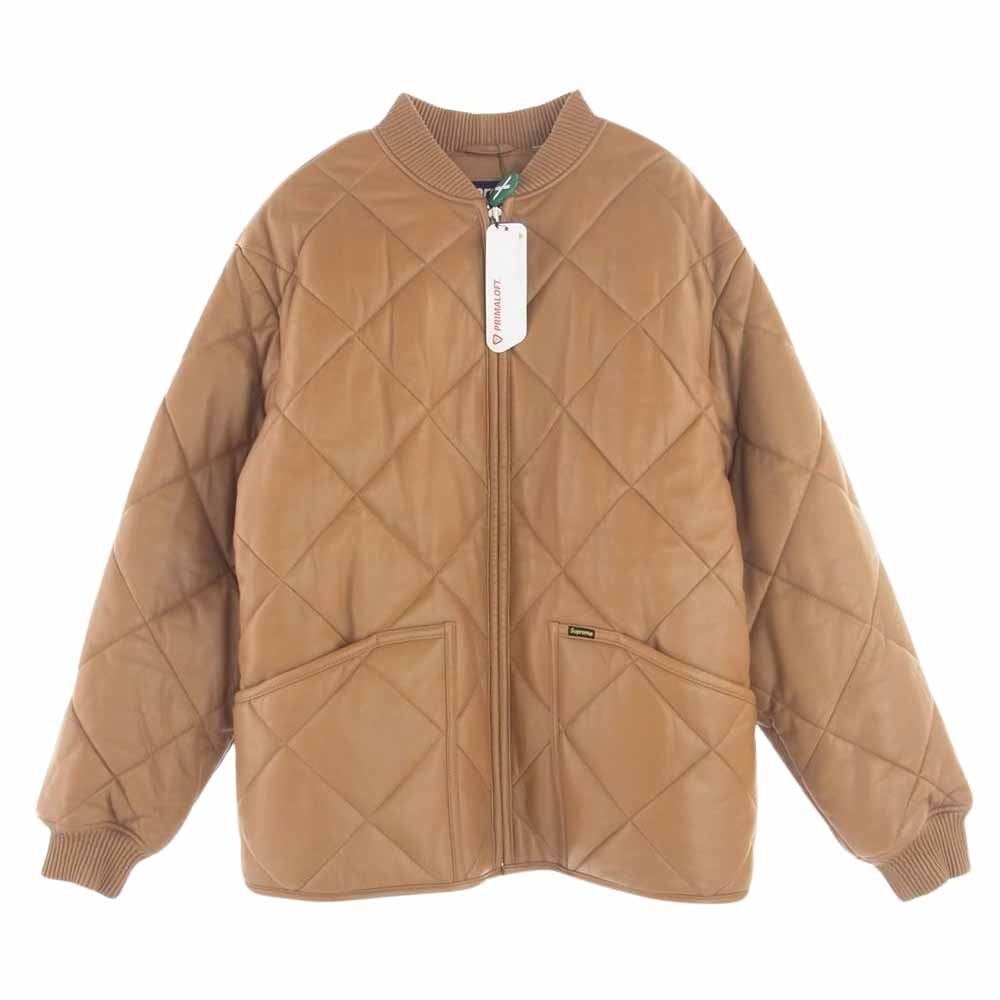 Supreme シュプリーム レザージャケット 22AW Quilted Leather Work