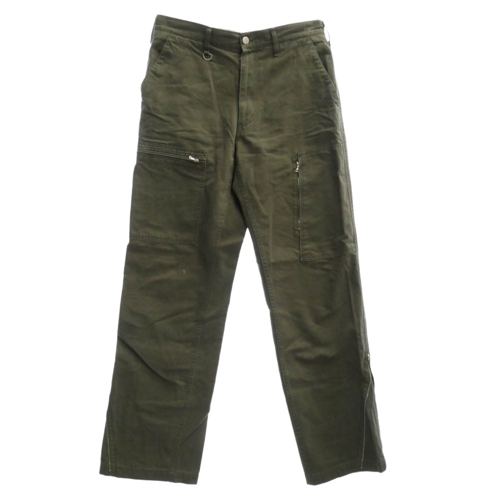 SOPHNET. ソフネット SOPH-34049 ririジップ 裾ジップ カーゴパンツ 赤銅色系 M  メンズ【古着】【中古】