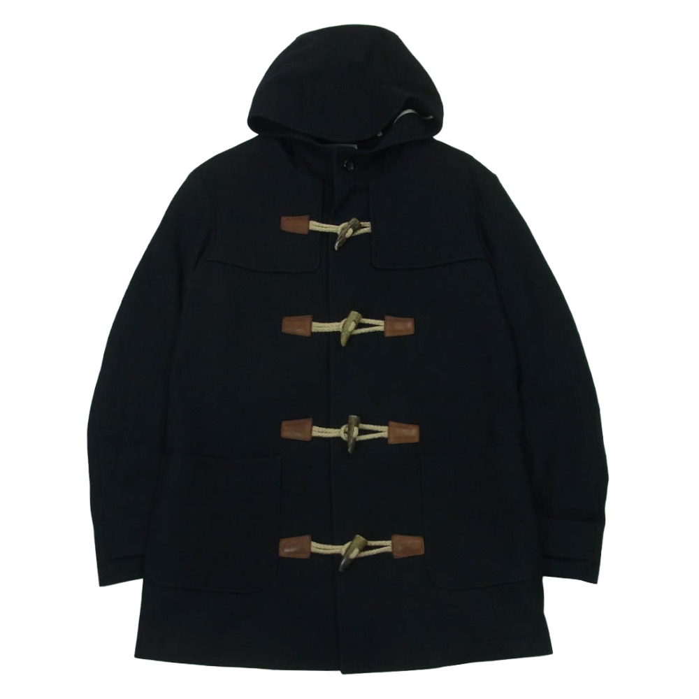 VISVIM ビズビム VS0001571 COMMODORE COAT WOOL WINDSTOPPER メルトン ダッフル 厚地の外套 ダークネイビー系 M  メンズ【古着】【中古】