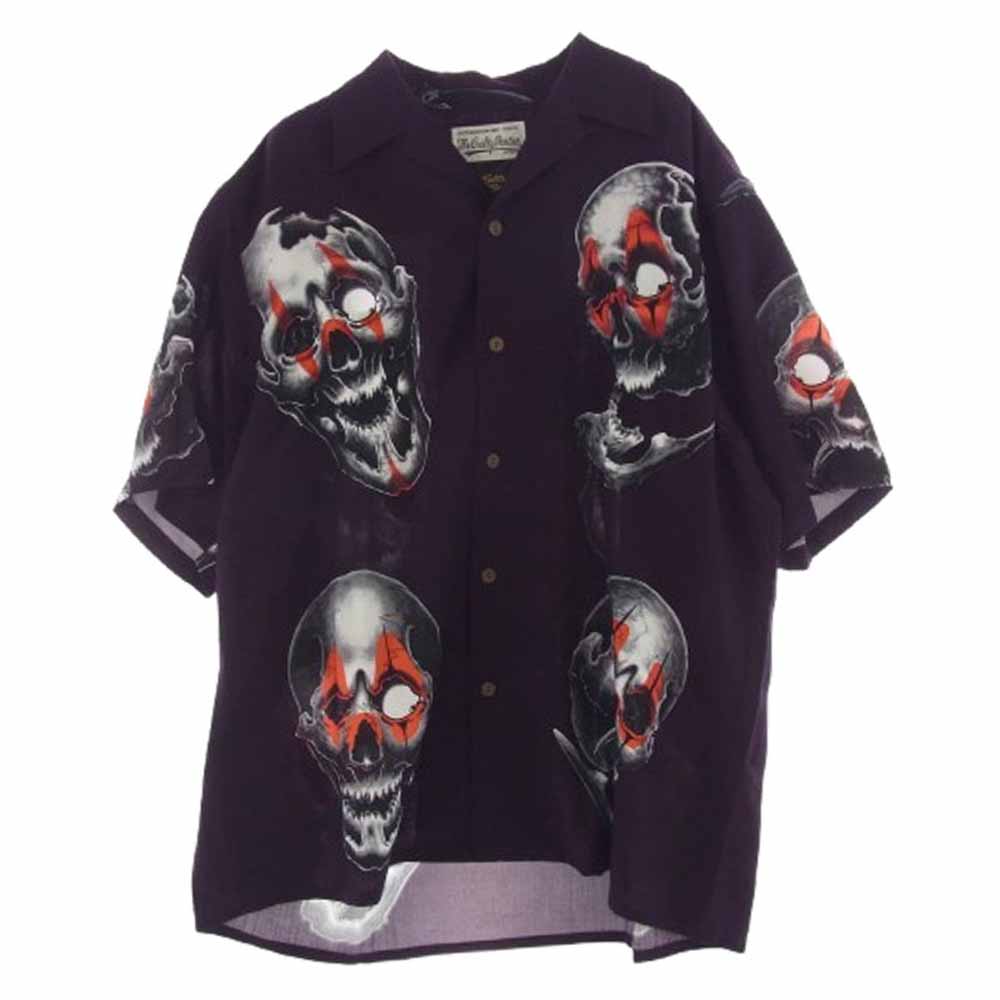 ワコマリア　チェットベイカー　アロハシャツ　Mサイズ WACKO MARIA (ワコマリア) CHET BAKER HAWAIIAN SHIRT アロハ