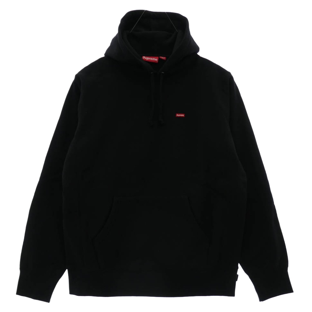 Supreme シュプリーム Small Box Hooded Sweatshirt Black スモールボックスロゴ トレーナー パーカー フーディー 黒いこと系 M 【飛び切り美品】 メンズ【古着】【中古】