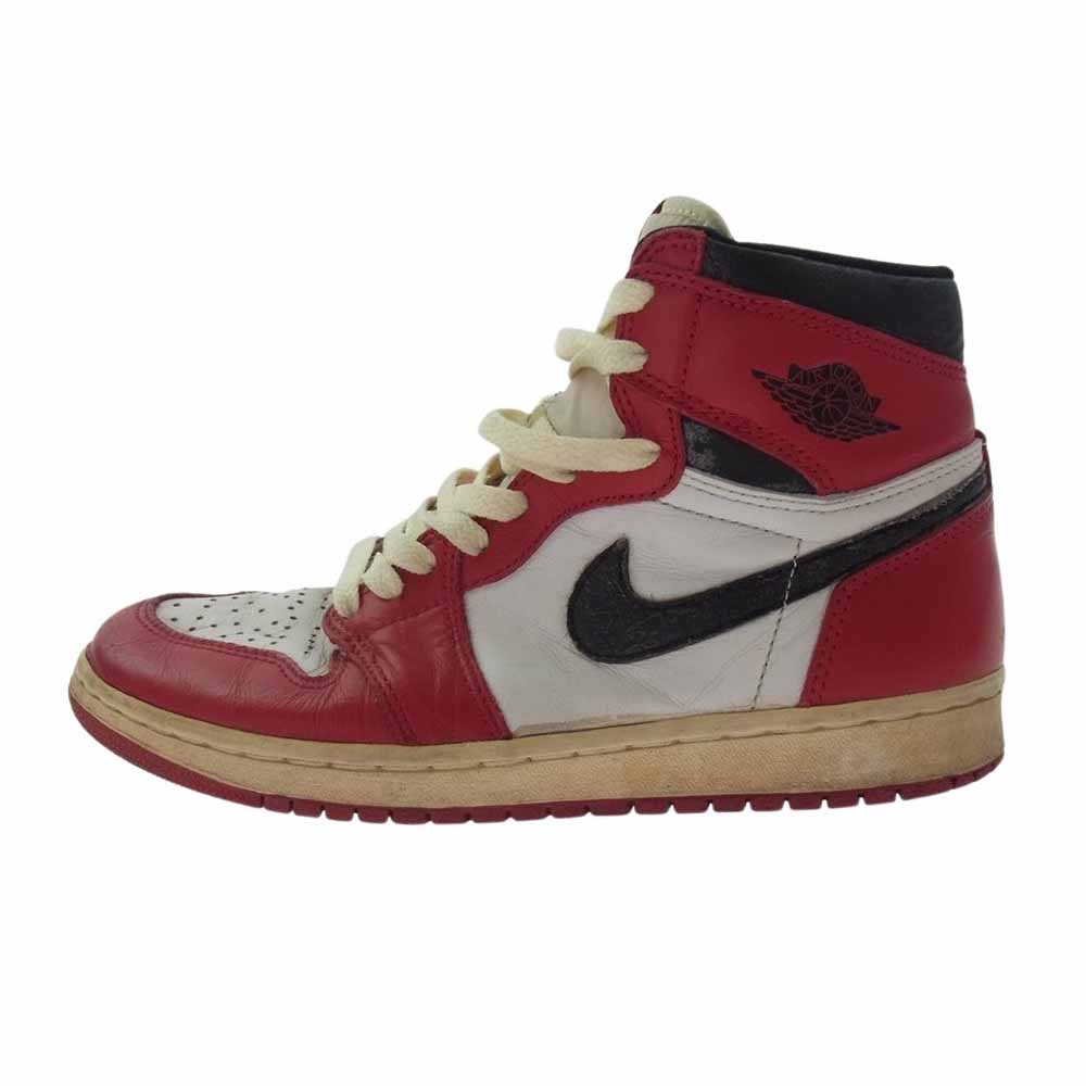 シューズ(男性用) NIKE AIR JORDAN 1 Chicago 1994 28.0cm 楽天市場】94年製 NIKE AIR JORDAN 1 
