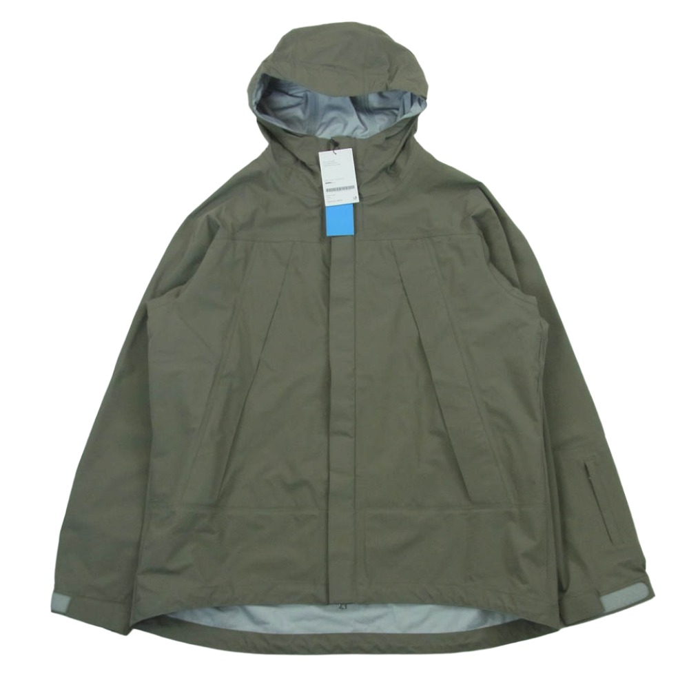 SOPHNET. ソフネット 25SS SOPH-250036 PERTEX 3LAYER MOUNTAIN JACKET パーテックス マウンテン ジャケット ナイロン グレー系 KHAKI M 【極上美品】 メンズ【古着】【中古】