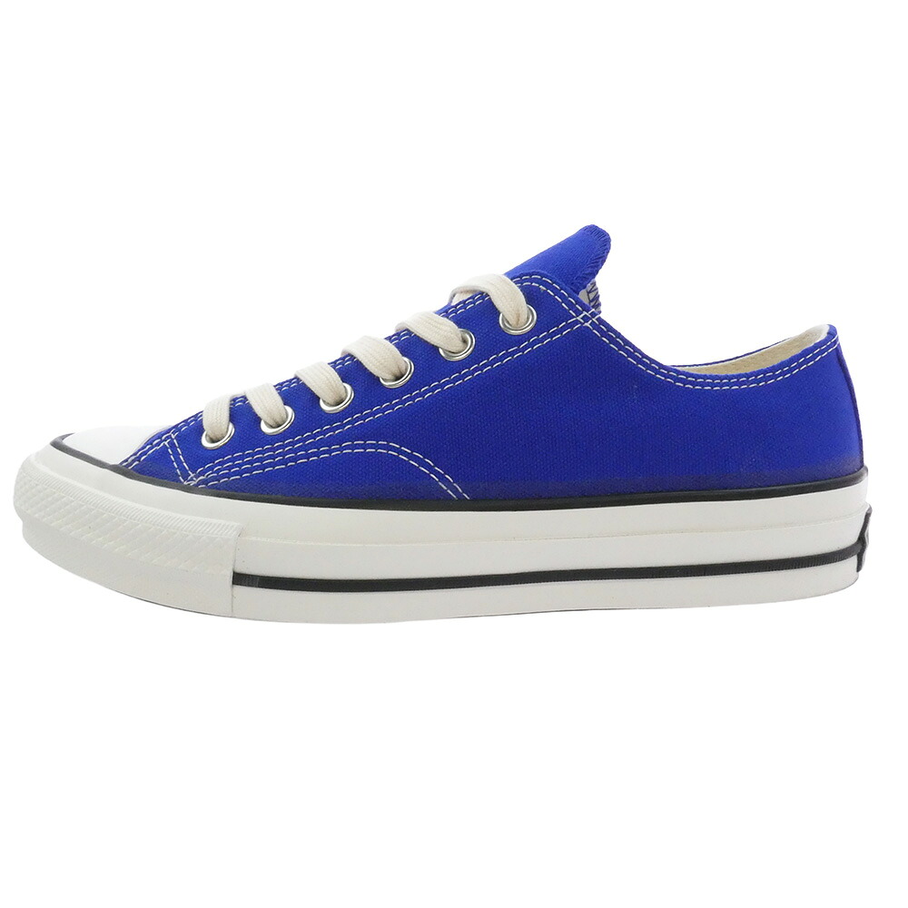 CONVERSE コンバース 1AD072 CHUCK TAYLOR CANVAS OX ファスナーテイラー 帆布 置き目撥ねのける スニーカー 青碧系 25.5珊  メンズ【中古】