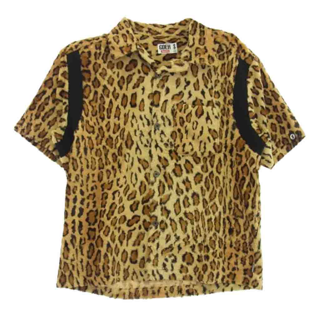 Supreme シュプリーム 25SS GOODENOUGH グッドイナフ Crushed Rayon S/S Shirt Leopard レーヨン 半袖 シャツ レオパード ブラウン系 S 【美品】 メンズ【古着】【中古】|ブランド古着 ライフ店