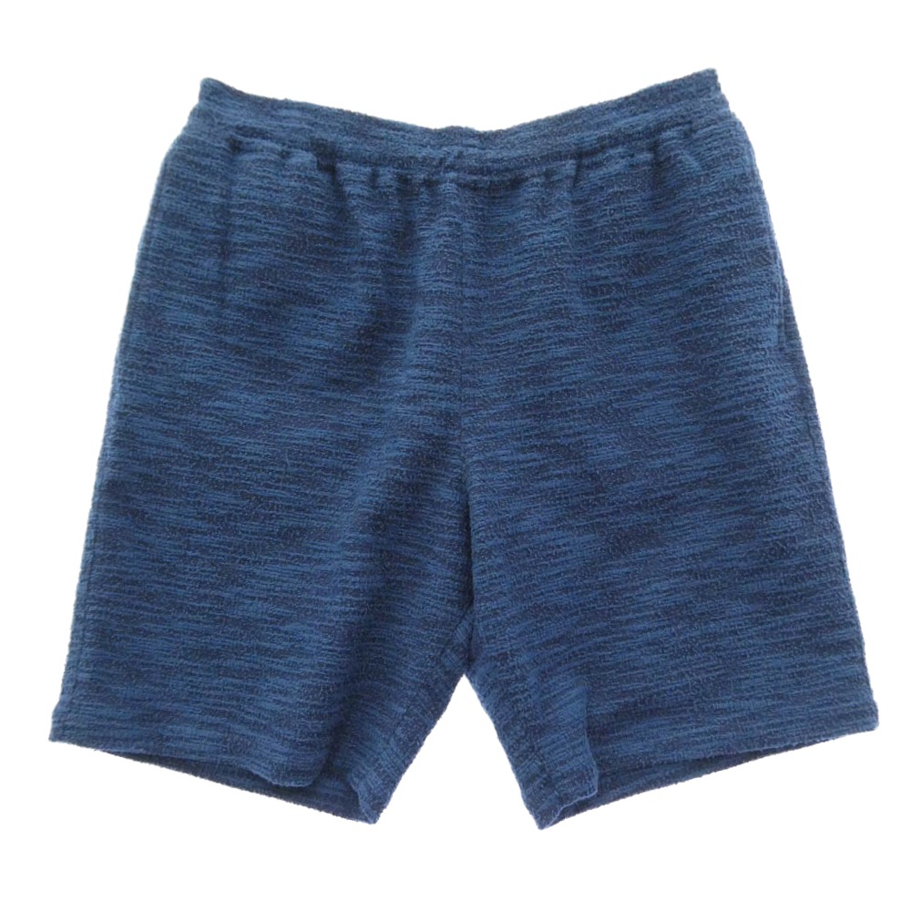 1piu1uguale3 ウノピュウノウグァーレトレ MRP657 CTP115 HOLIDAY SHORTS 記念日 さる股引き 二分の一ズボン下 青み系 V  メンズ【古着】【中古】