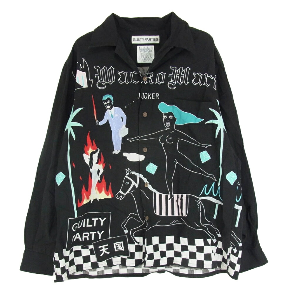 ワコマリア   GUILTY PARTIES カンフージャケット 楽天市場】【中古】未使用品 ワコマリア WACKO MARIA 23SS KUNG