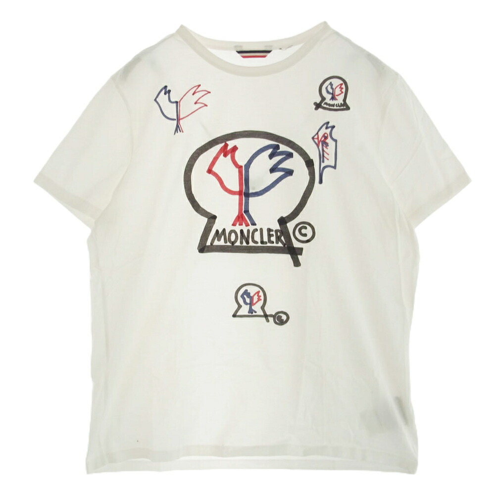 楽天市場】MONCLER モンクレール Logo Pixelated Print T-Shirts