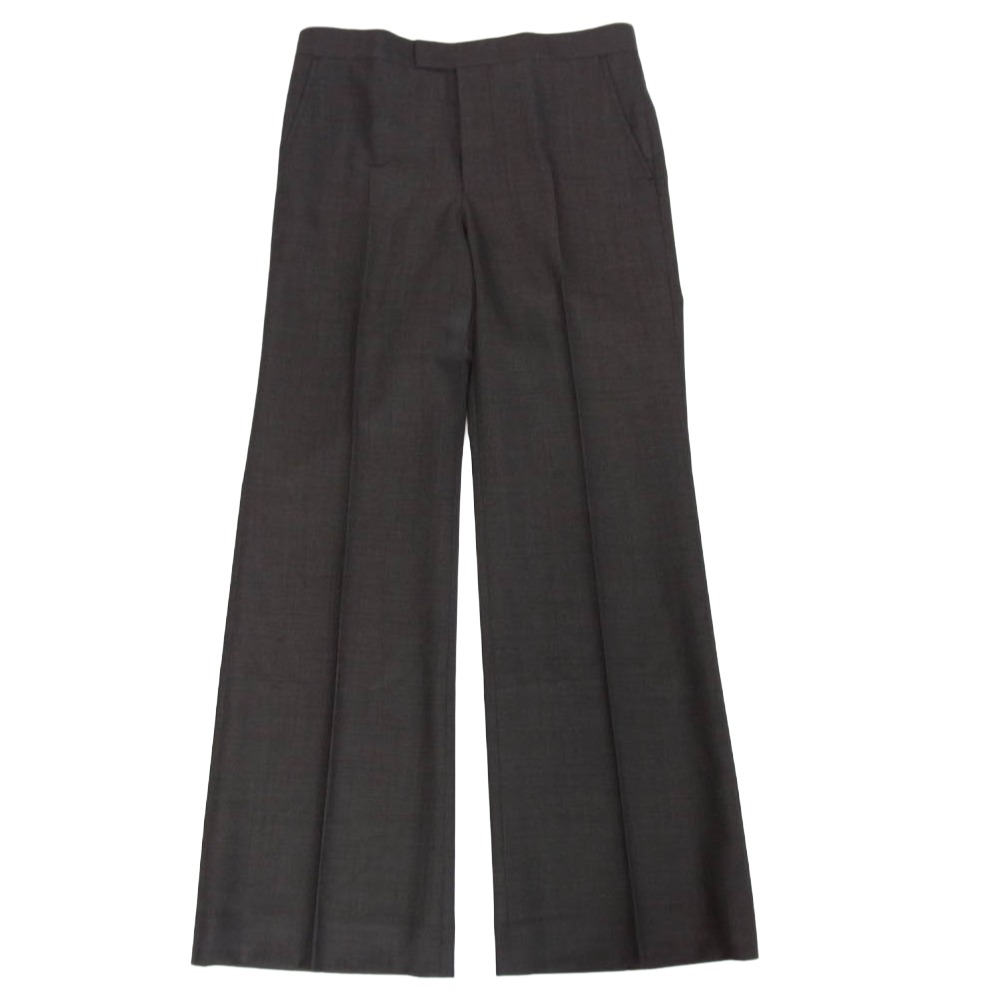 JUNYA WATANABE COMME des GARCONS ジュンヤワタナベコムデギャルソン 25AW JP-P025 ウール ジップフライ スラックスパンツ ダークブラウン系 S 【極上美品】 レディース【古着】【中古】｜ブランド古着 ライフ店