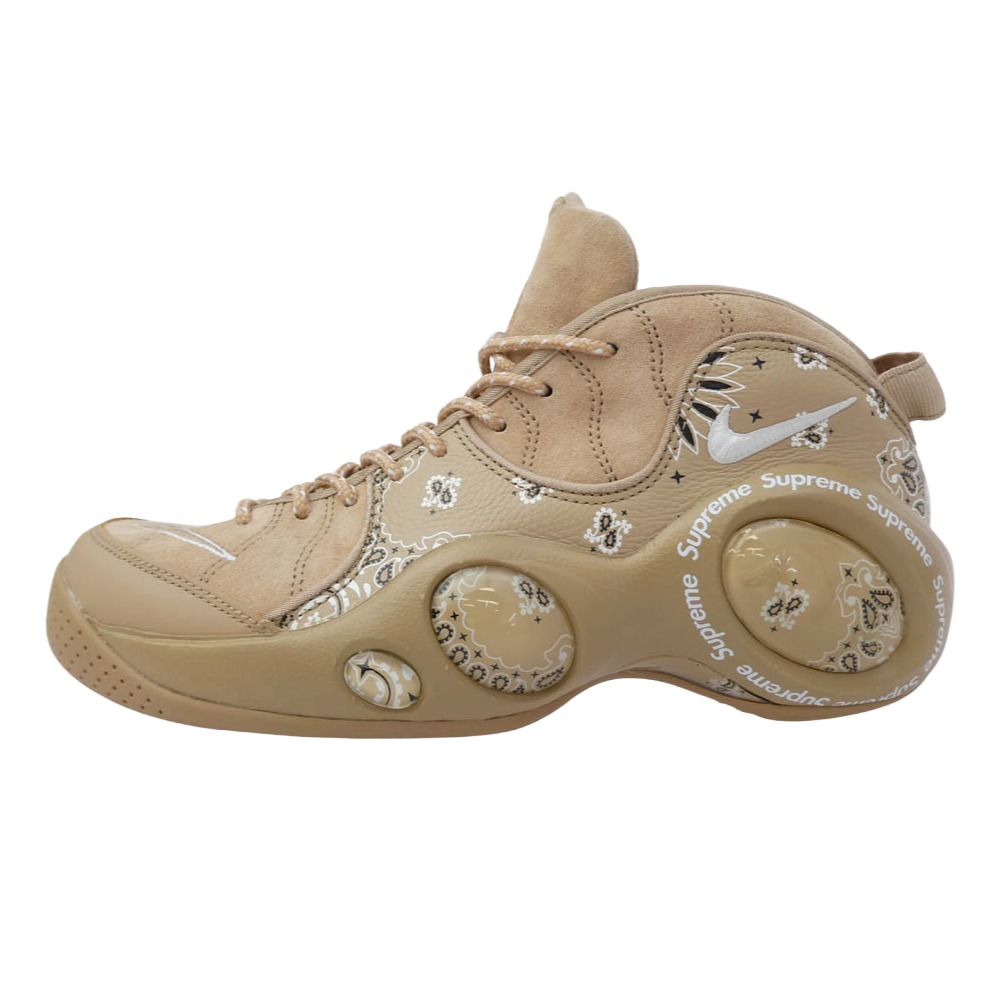 Supreme シュプリーム 22SS DJ8604-200 Air Zoom Flight 95 SP Hemp White エア湖 望遠レンズ 航空 95 SP ヘンプ 白いこと スニーカー ベージュ系 26珊  メンズ【中古】
