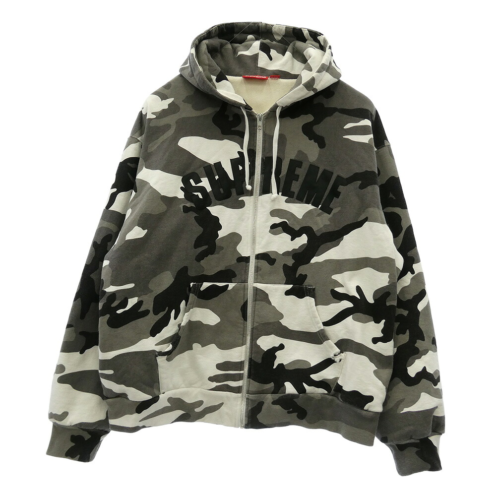 Supreme シュプリーム 25AW Arc Thermal Lined Zip Up Hooded Sweatshirt 停留所 リミテッド ジップアップ フーデッド トレーナー ジップパーカー フーディー マルチ色合い系 XL  メンズ【古着】【中古】