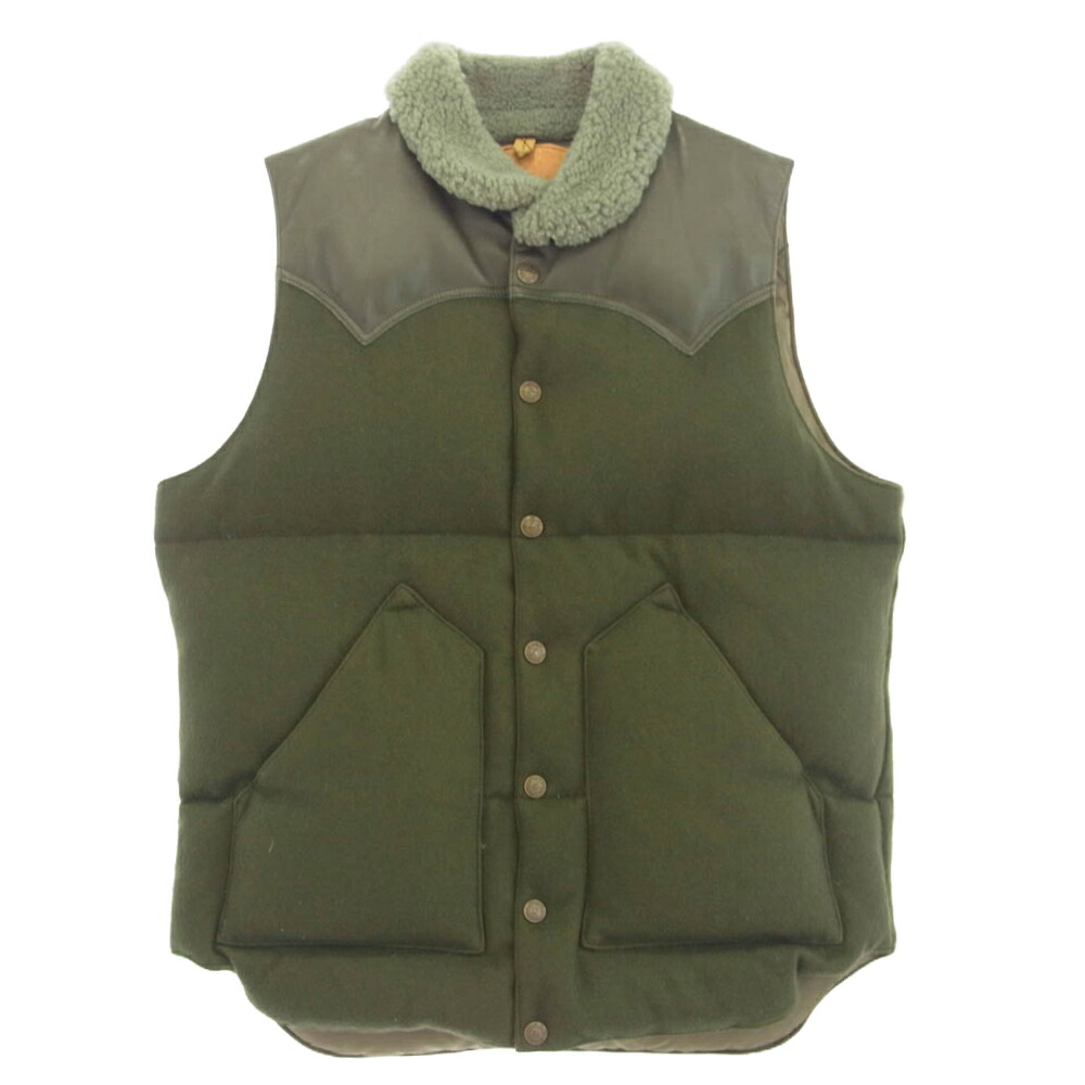 HYSTERIC GLAMOUR×Rocky Mountain ダウンベスト HYSTERIC GLAMOUR（ヒステリックグラマー）の「ROCKY MOUNTAIN