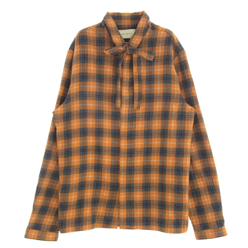 GUCCI ネルシャツ　グッチ GUCCI - グッチネルシャツの通販 by カン テソン's shop｜グッチ