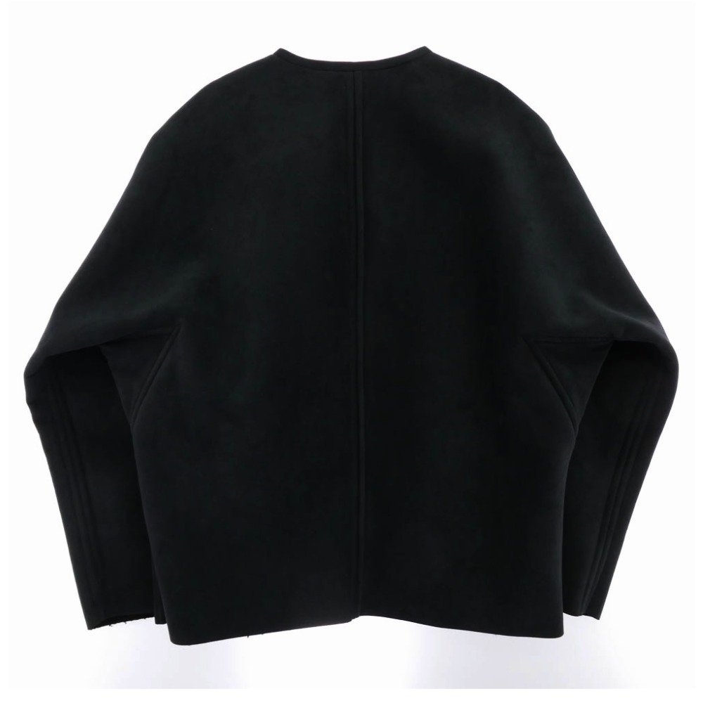 ISSEY MIYAKE イッセイミヤケ 25AW LA53-FC272 IM MEN アイムメン ULTRA BOA ウルトラスエード ボア ジャケット ブラック系 【極上美品】 メンズ【古着】【中古】