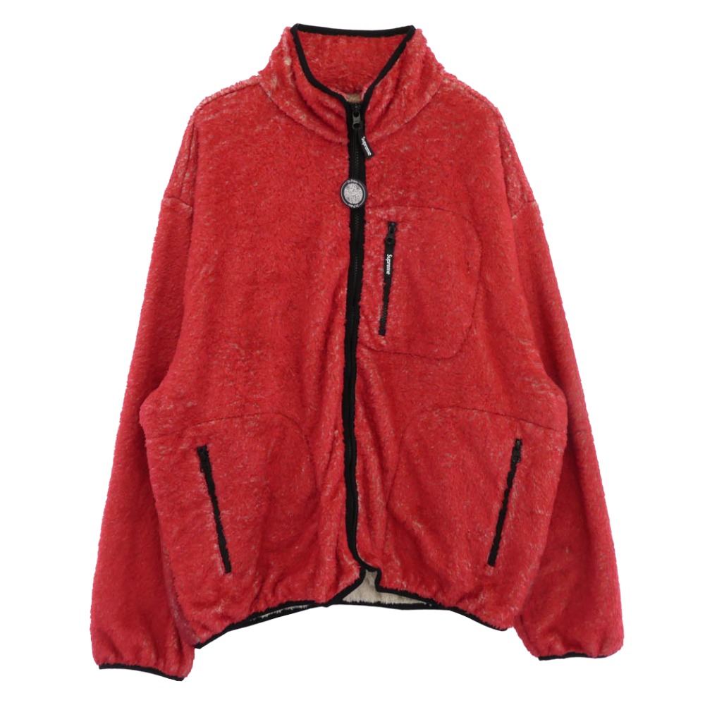 Supreme シュプリーム 24AW Kate Moss Fleece Jacket ケイト モス フリース ジャケット レッド系 L 【極上美品】 メンズ【古着】【中古】|ブランド古着 ライフ店