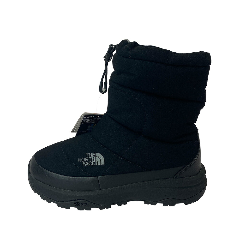 THE NORTH FACE ノースフェイス NF51875 NUPTSE BOOTIE WP VI SE ヌプシ ブーティー ウォータープルーフ ブーツ ブラック系 24 【極上美品】 レディース【中古】