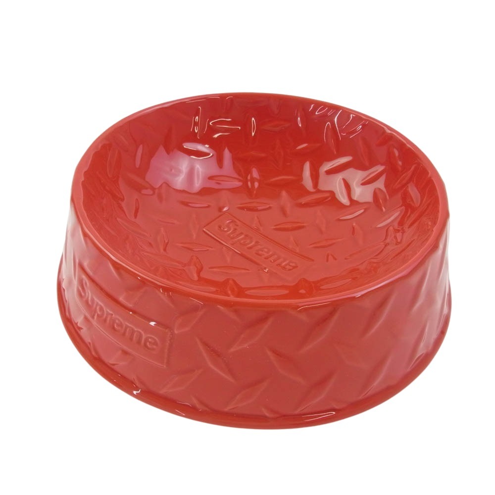 楽天市場】【Supreme Diamond Plate Dog Bowl Silver