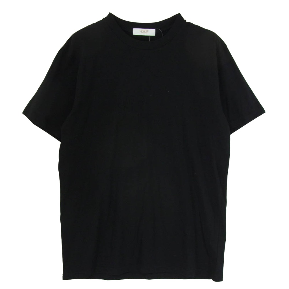 HOORSENBUHS ホーセンブース 9920900156 サザビー競技団体 国内置き目品 Logo Cotton Tee うしろ側 思われ人 ロゴタイプ 半袖 プルオーバー 黒いこと系 S  メンズ【古着】【中古】