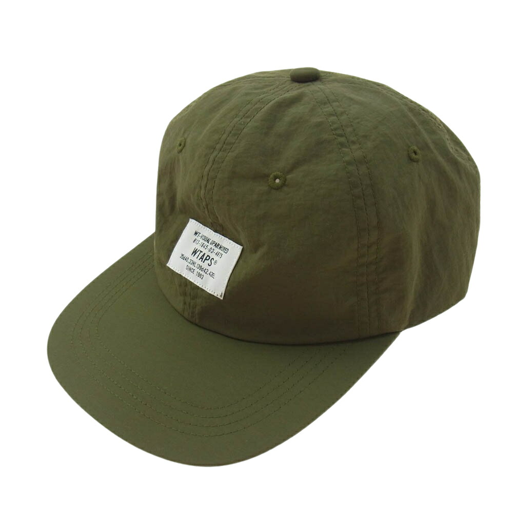 ダブルタップス キャップ　wtaps nylon cap olive drab 楽天市場】ダブルタップス ナイロン キャップ キャップ 帽子
