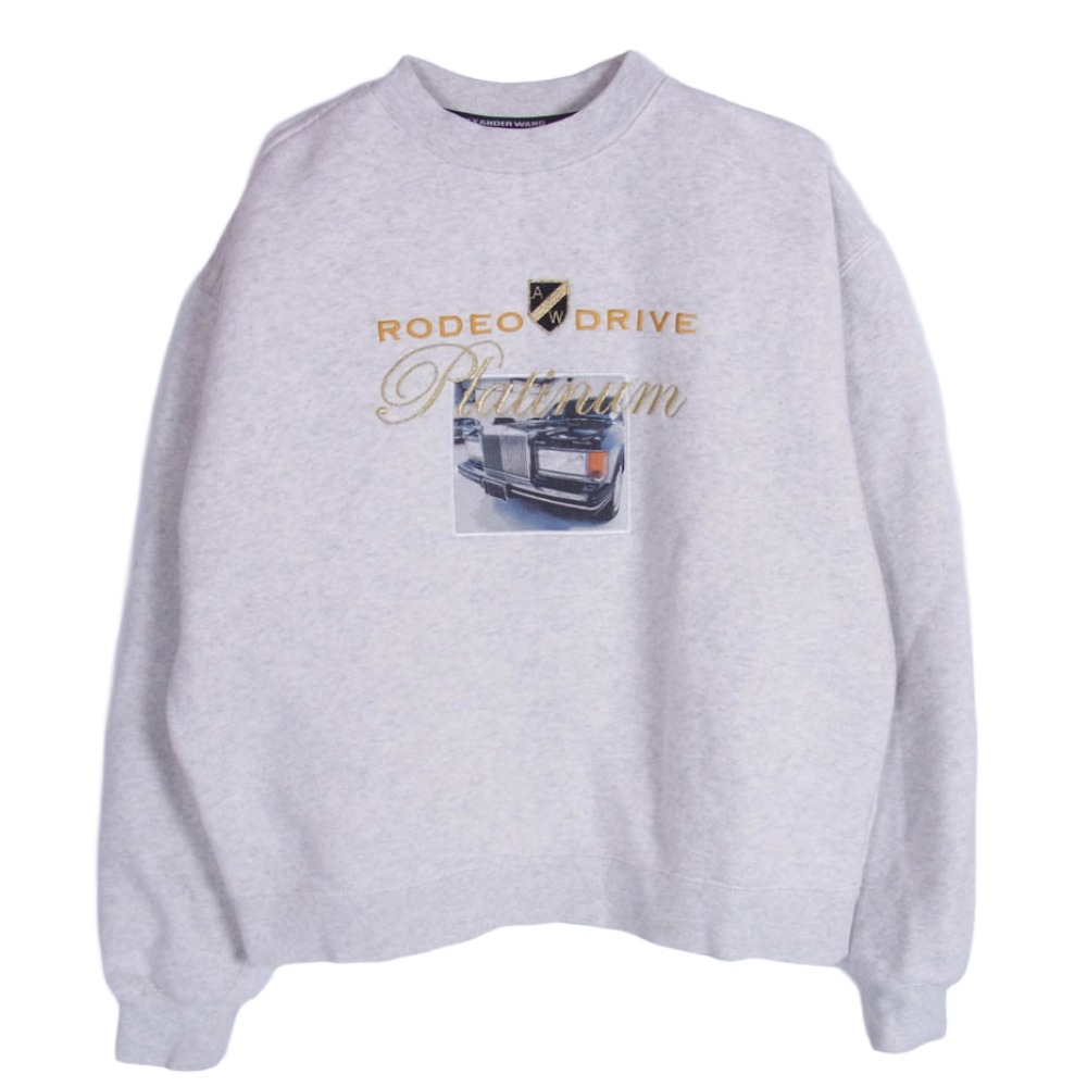 Alexander Wang アレキサンダーワン rodeo drive ロデオドライブ スウェット トレーナー グレー系 S メンズ【古着】【中古】