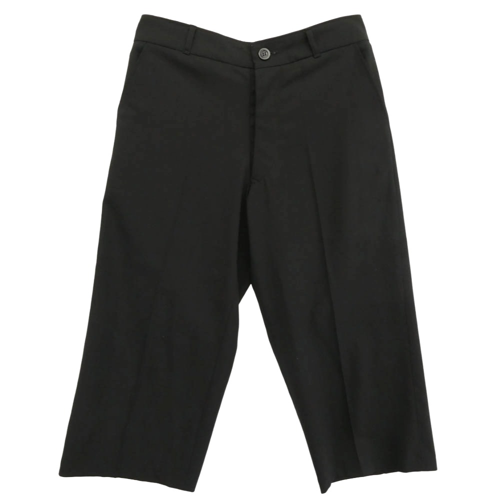 Rick Owens リックオウエンス RO 7366 センタープレス クロップド スラックスパンツ ブラック系 38 メンズ【古着】【中古】｜ブランド古着 ライフ店