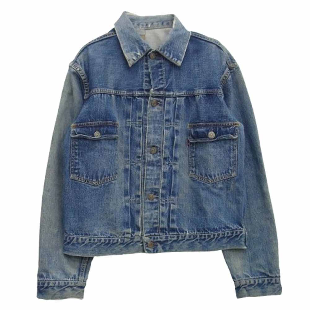 Levi\u0027s リーヴァイズジーンズ ヴィンテージ 目あたらしい 50s 507XX BIGE  名取り草裏目じるし17 ジーンズ 上衣 インディゴブルー系  メンズ【古着】【中古】