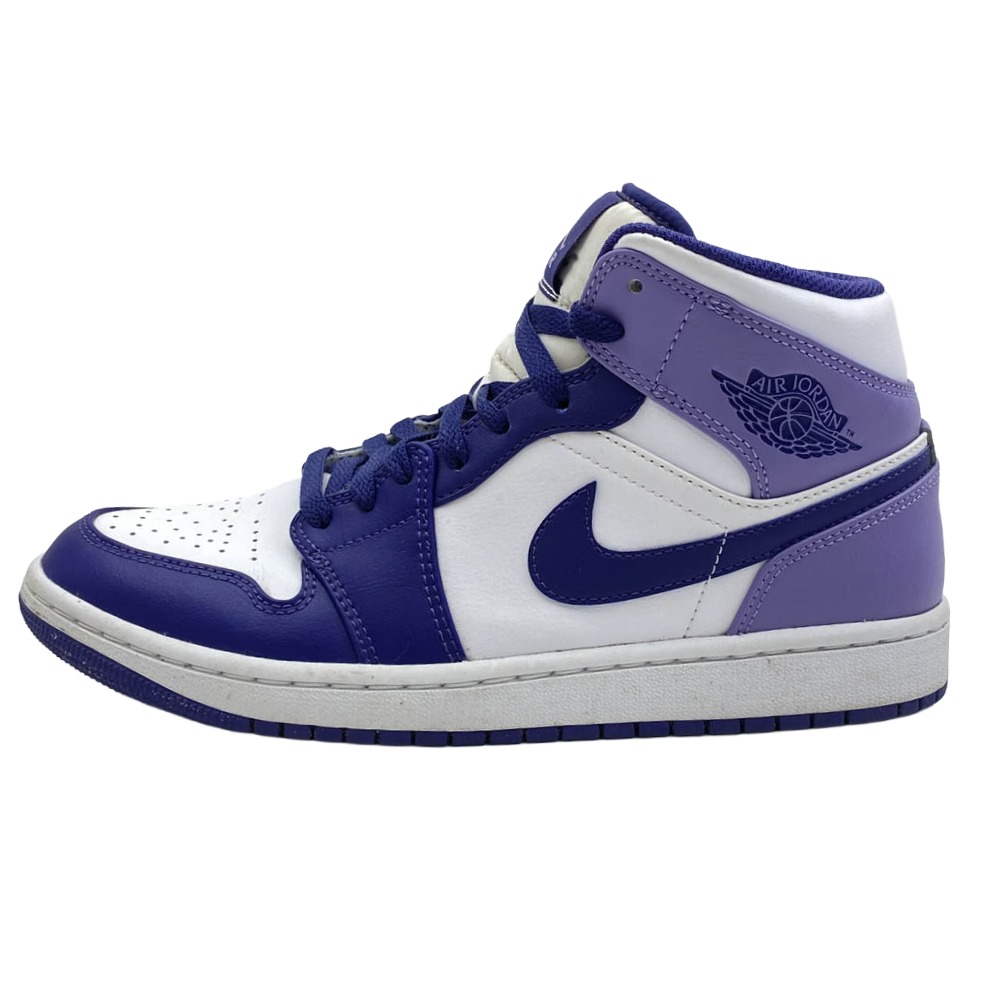 NIKE ナイキ DQ8426-515 Air Jordan 1 Mid Sky J Purple エアジョーダン1 ミッド スカイ J パープル ミドルカット スニーカー パープル系 ホワイト系 25.5cm メンズ【中古】