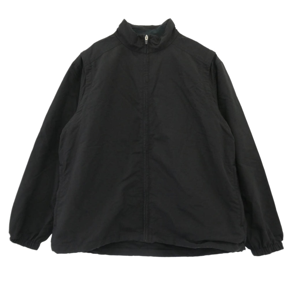 オヴィー OVY 100 Nylon Physical Convert Training Jacket ナイロン 物理学的 取り替えっこ 2WAY 形づくる 上衣 限りない 黒いこと系 XL  メンズ【古着】【中古】