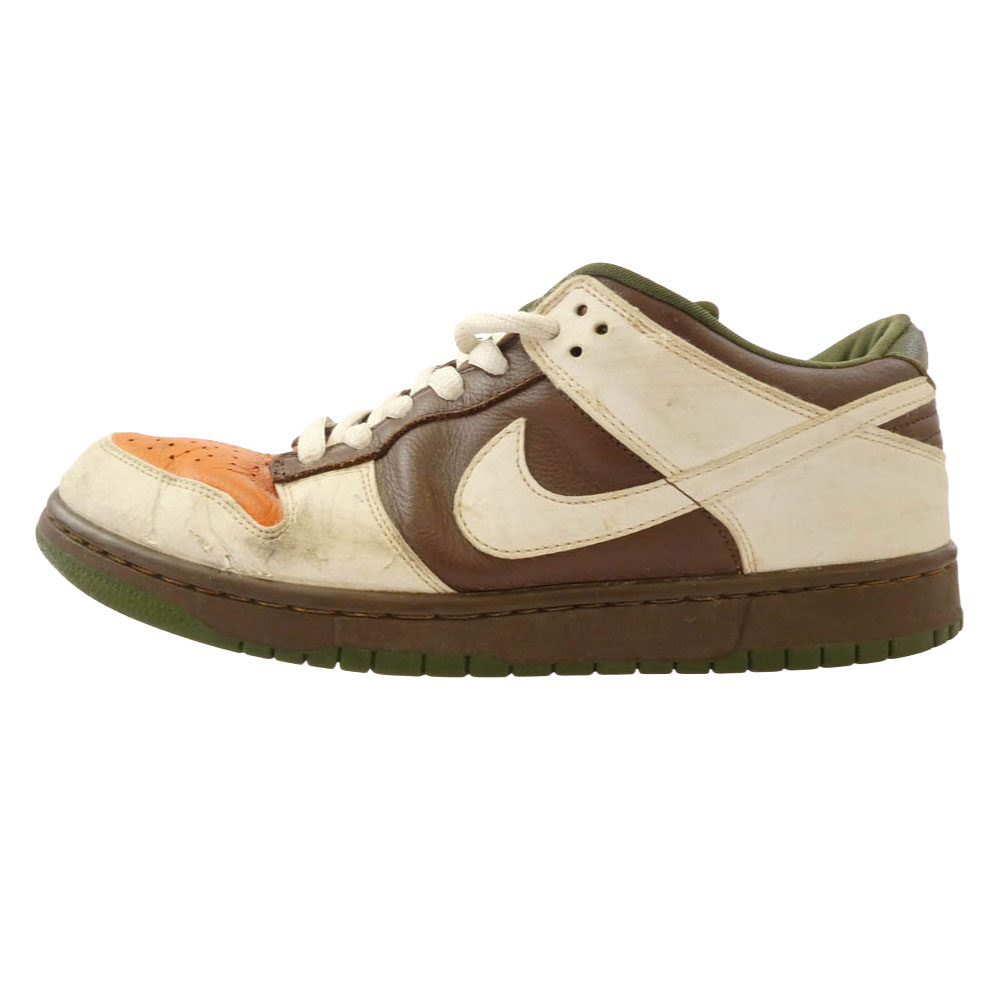 NIKE ナイキ 304292-228 SB Dunk Low Oompa Loompa ダンク ファースト ウンパ ルンパ スニーカー オレンジ色系 赤銅色系 28糎  メンズ【中古】