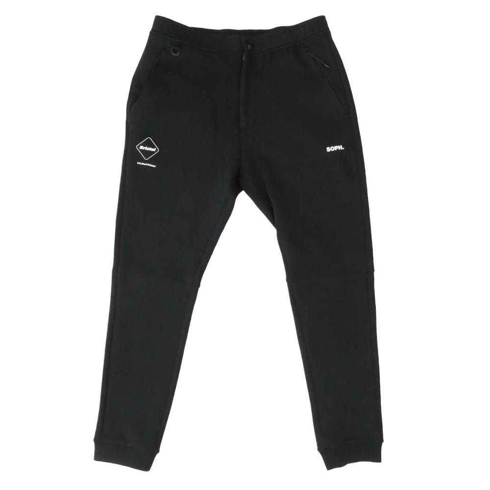F.C.R.B. エフシーアールビー FCRB-250039 TECH SWEAT TRAINING PANTS ボンディング テック 汗水 形づくる ズボン下 黒いこと系 XL  メンズ【古着】【中古】