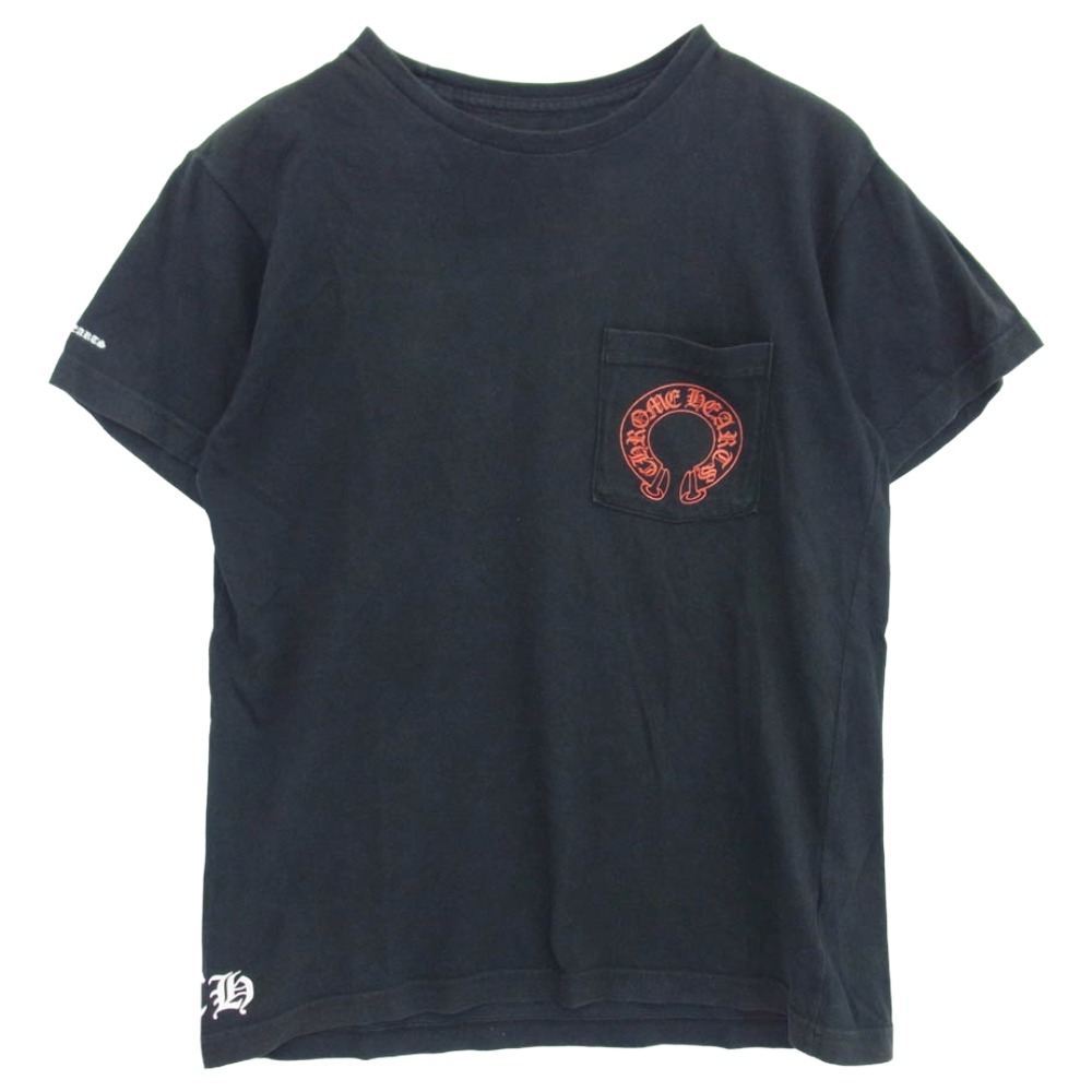 CHROME HEARTS セメリタリークロスchブラック Tシャツ CHROME HEARTS クロムハーツ（原本無） Back Cemetery Cross Tee