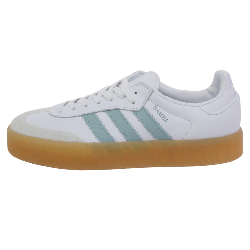 adidas アディダス Sambae サンバエ ローカットスニーカー 白いこと系 26.5糎 【新古品】【未当てはめる】 メンズ【中古】