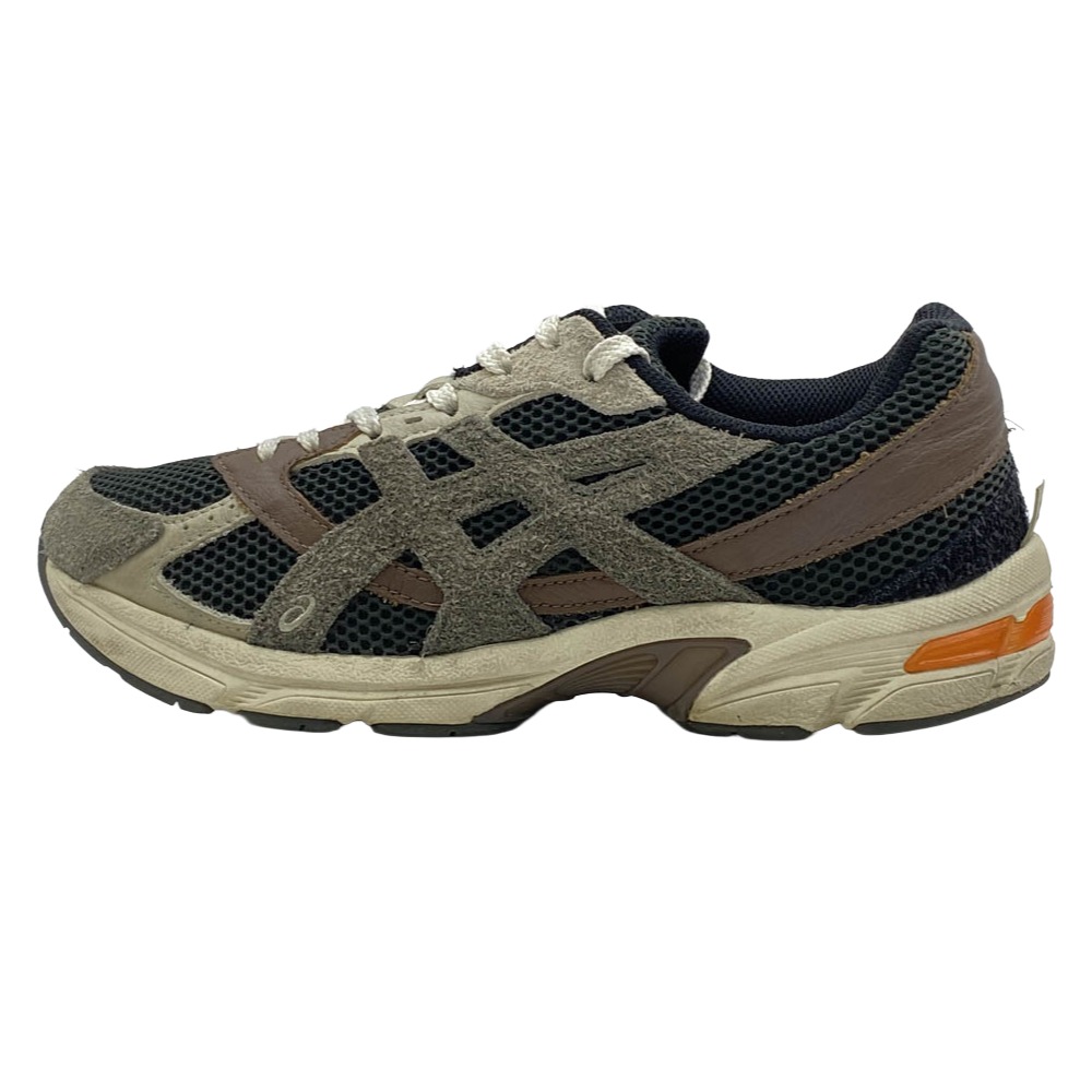 asics アシックス 1201A924 × HAL STUDIOS ハルスタジオ Gel-1130 MK-2 Forest 先だつもの1130 フォレスト 置き目撥ねのける スニーカー カーキ系 赤銅色系 26.5珊  メンズ【中古】