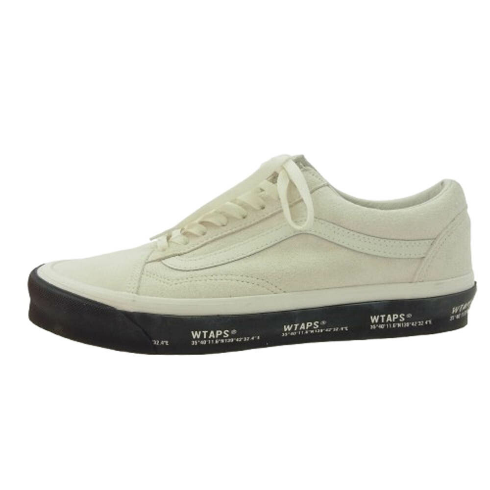 新品　VansVault Wtaps oldschool low Vans Vault X WTAPS OG Old Skool LX GPS White Mens Size 9