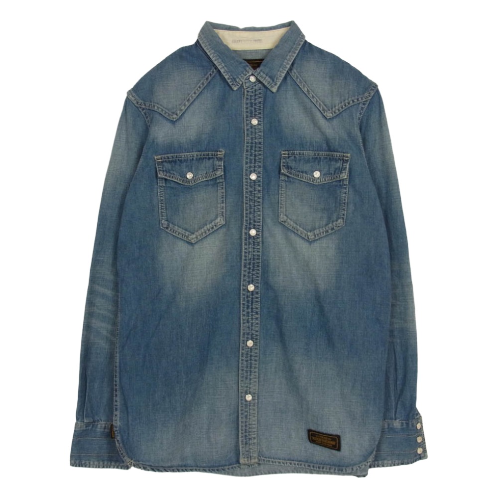 ほぼ未使用‼️neighborhood デニムシャツ　212YTNH-SHM01 楽天市場】NEIGHBORHOOD ネイバーフッド シャツ サイズ:S ヴィンテージ