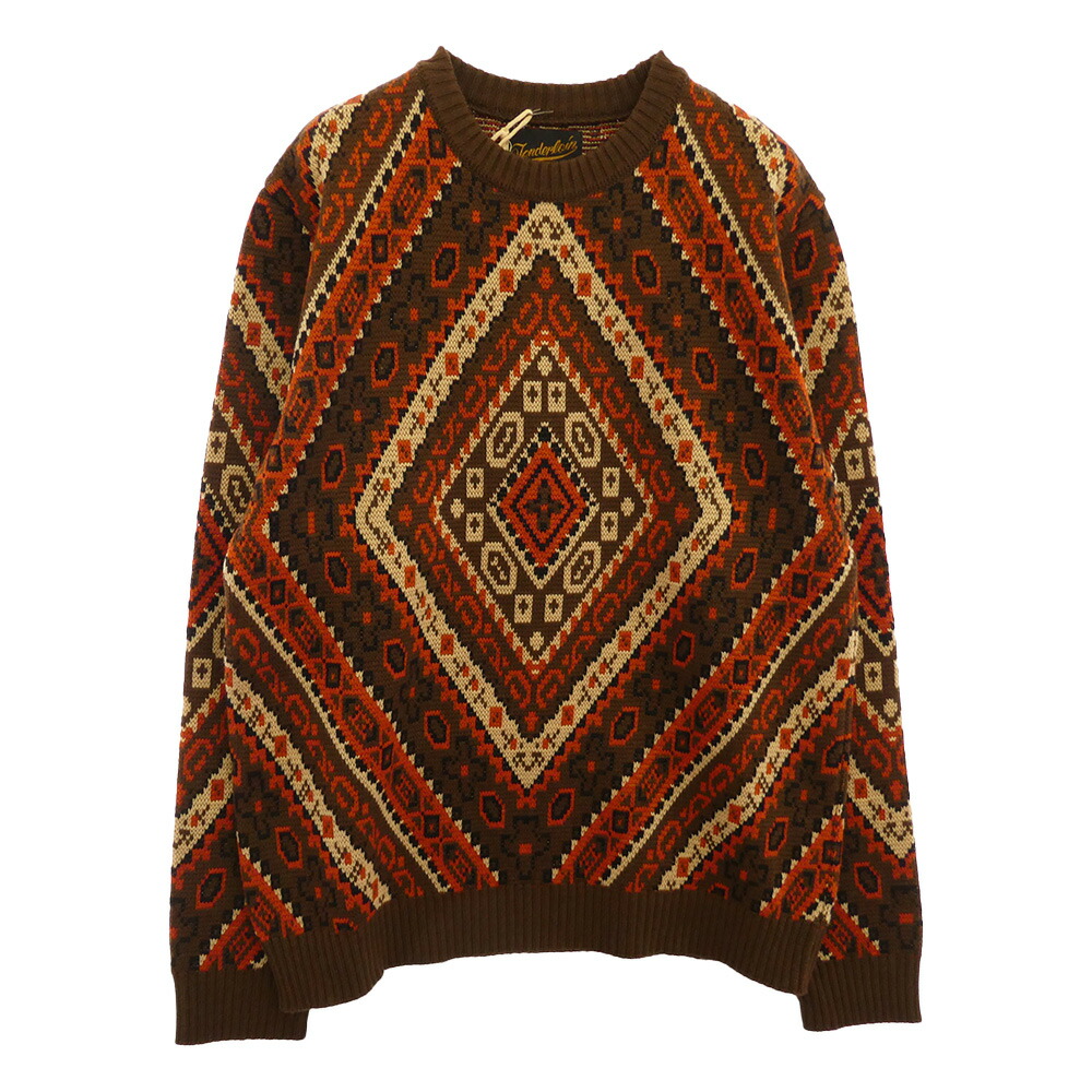 最安値　激レアTenderloin ネイビーウールセーター 激レアTenderloin ネイビーウールセーター