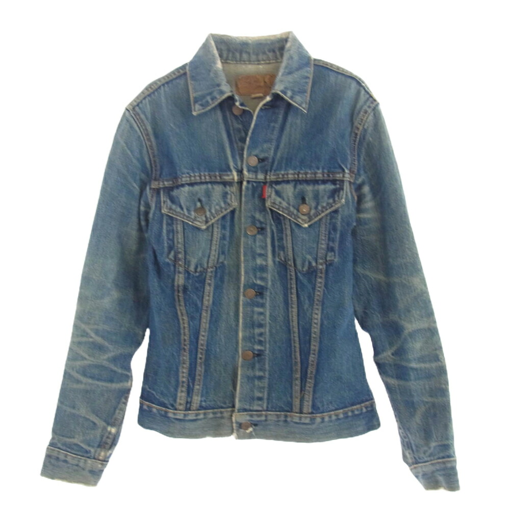 リーバイス 70505 'e' デニム トラッカー ジャケット Usa製 70s Levi's - Levi's リーバイス 70505 70s BIG E 刻印526 デニム