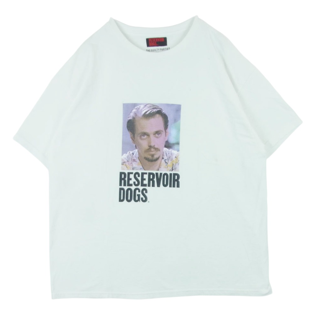 WACKO MARIA ワコマリア reservoir dogs  レザボア・ドッグス 半袖 ティーシャツ 綿織物 ニカラグア製 白いこと系 XXL メンズ【古着】【中古】