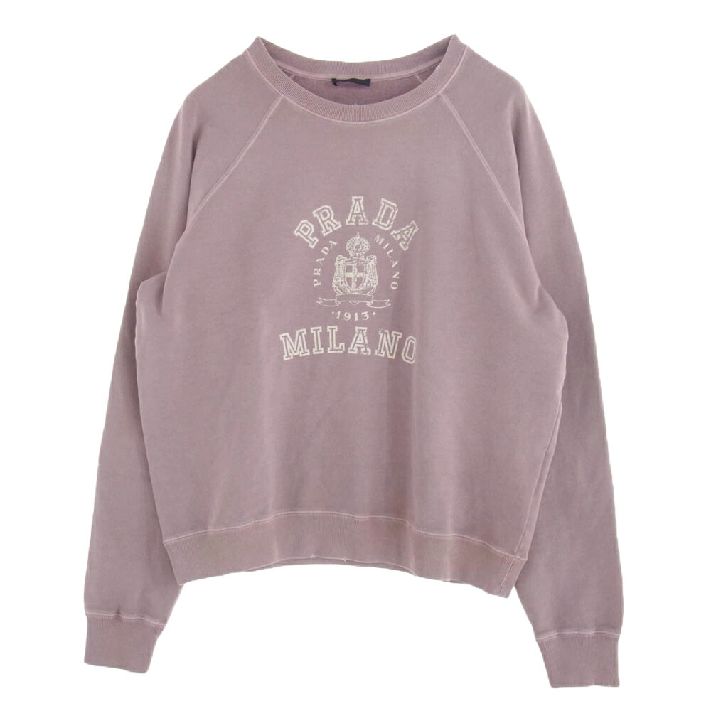 25ss ヴィンテージ加工スウェット　xL prada 25ss ヴィンテージ加工スウェットxL prada