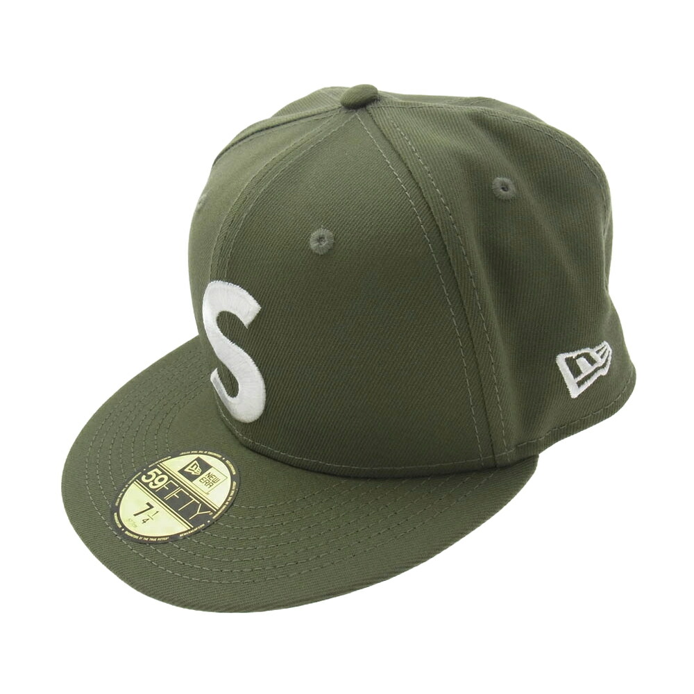 Supreme new era 7 1/2 グリーン Supreme Jerseys Box Logo New Era Fitted Hat Green Size: 7 1