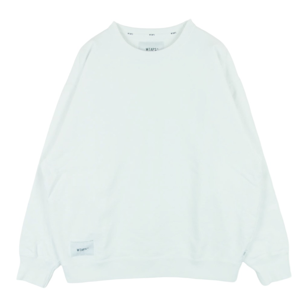 WTAPS ダブルタップス 25SS 251ATDT-CSM01 SIGN SWEATER COTTON 顕われ スウェーター 綿織物 流汗 白いこと系 03 メンズ【古着】【中古】