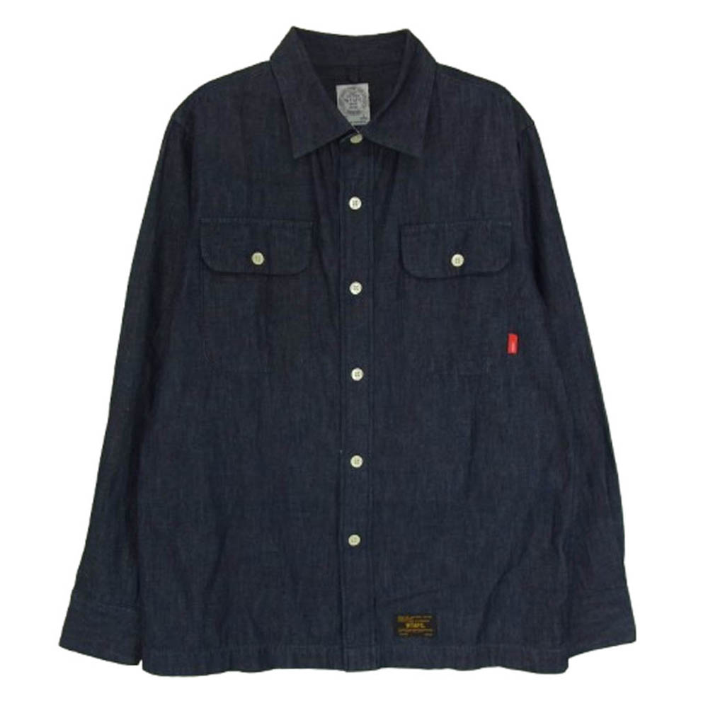 WTAPS デニム長袖シャツ　191GWDT-SHM01 楽天市場】WTAPS ダブルタップス/デニムシャツ/191GWDT-SHM01/B
