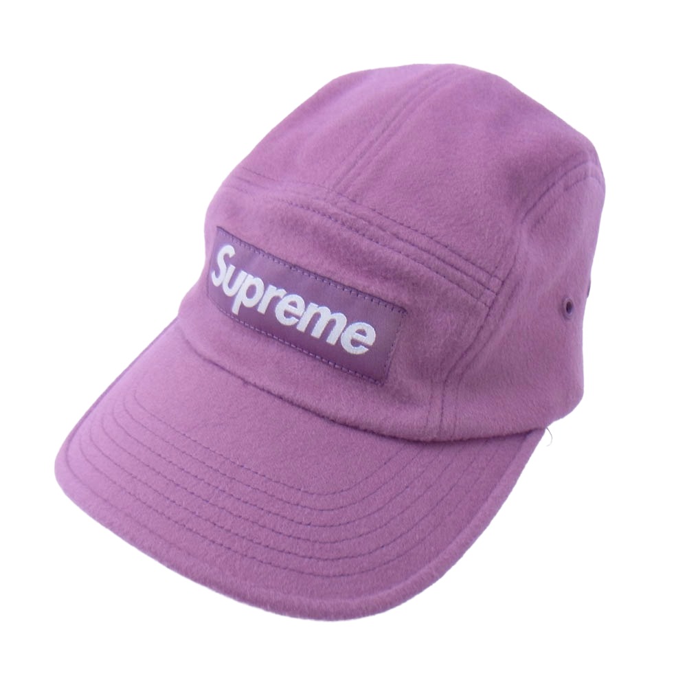 Supreme シュプリーム 17AW CAPOLAVORO Wool Camp Cap カーポラヴォーロ ウール キャンプ キャップ パープル系  メンズ【中古】