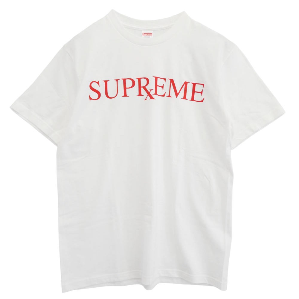 Supreme シュプリーム 25AW RX Tee アールエックス ロゴタイプ 半袖 プルオーバー 白いこと系 M 【美品】 メンズ【古着】【中古】