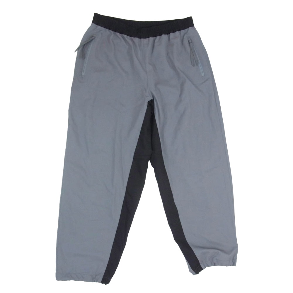 GRAPHPAPER グラフペーパー 24AW GM243-40047 Wool Nylon Gabardine Track Pants ウール ナイロン ギャバジン トラック パンツ グレー系 ブラック系 2 メンズ【古着】【中古】