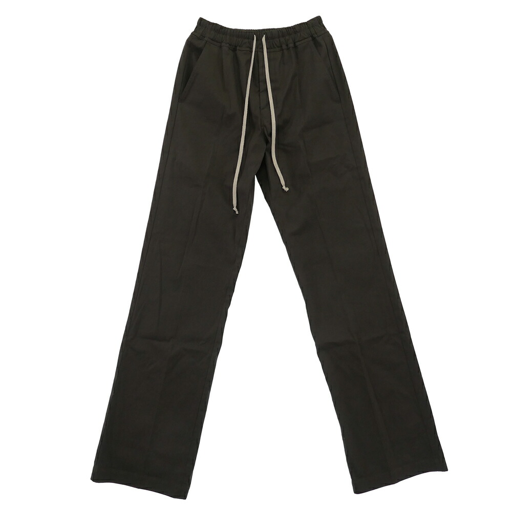 Rick Owens リックオウエンス 25AW RU02E1378-TE DIETRICH DRAWSTRING ディートリッヒ ドローストリング パンツ DARKDUST TE素材 チャコール系 IT/46 メンズ【古着】【中古】