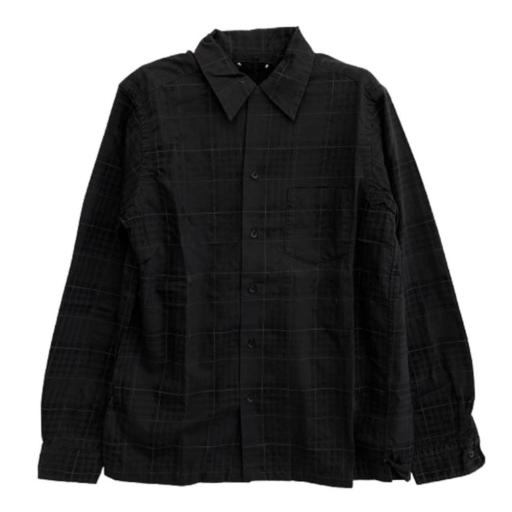 マインデニム　Black Denim Check Print SH MINEDENIM（マインデニム）の「Black Denim Check Western SH